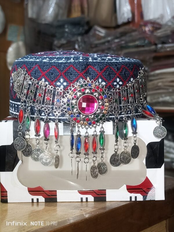 Halima Sultan Jewelry Cap
